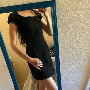 Black Mini Dress